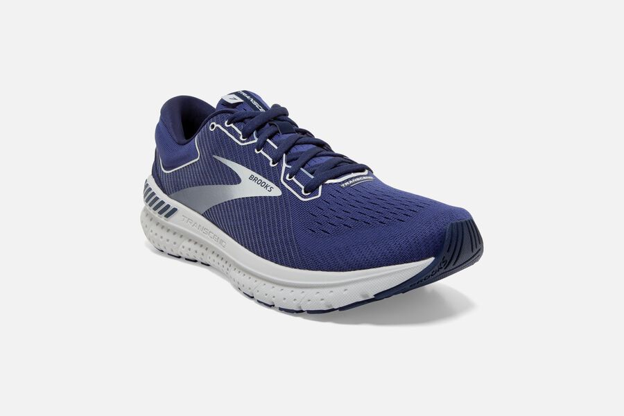 Brooks Transcend 7 Road Running Shoes - Mens - Navy/Silver - DZ9248135